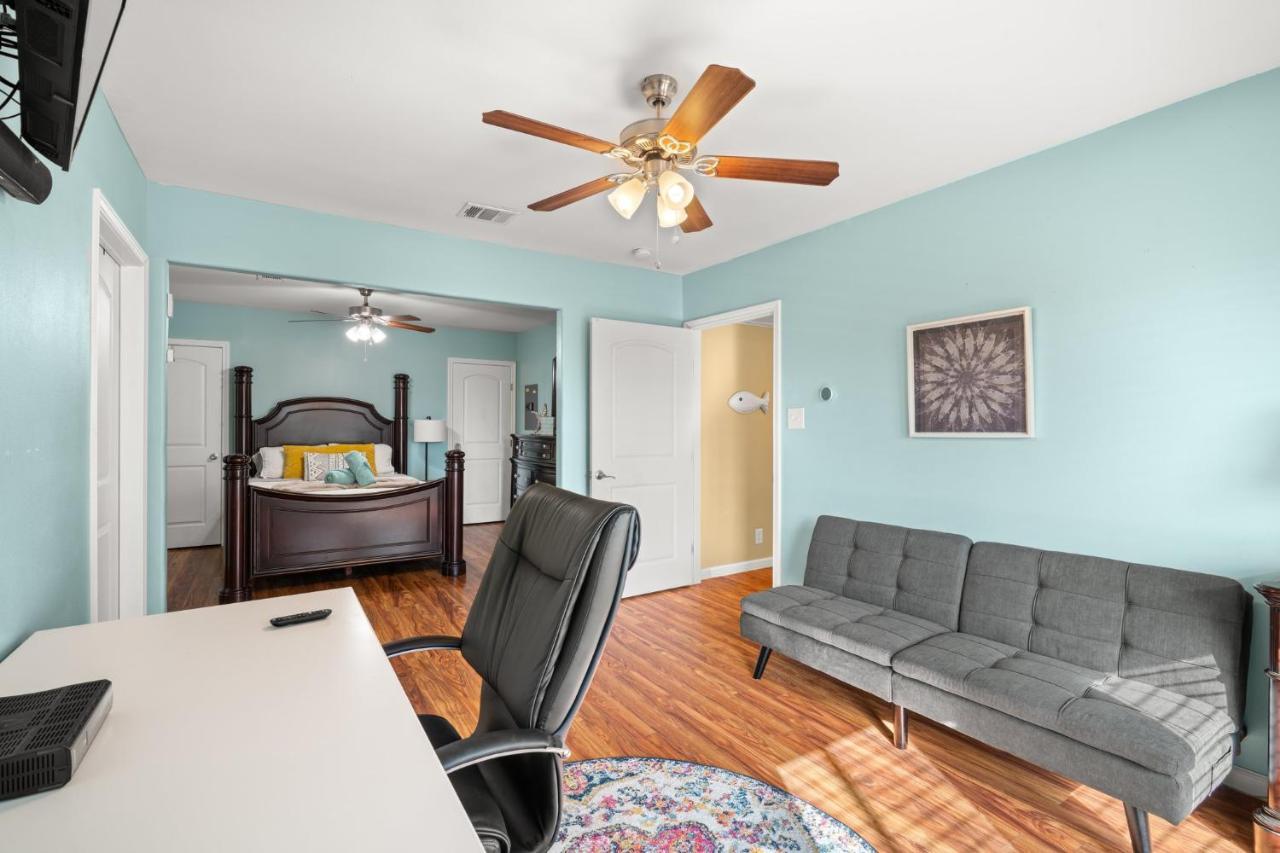 1 Min To Beach Ocean Breeze 3Br Fast Wifi Galveston Dış mekan fotoğraf
