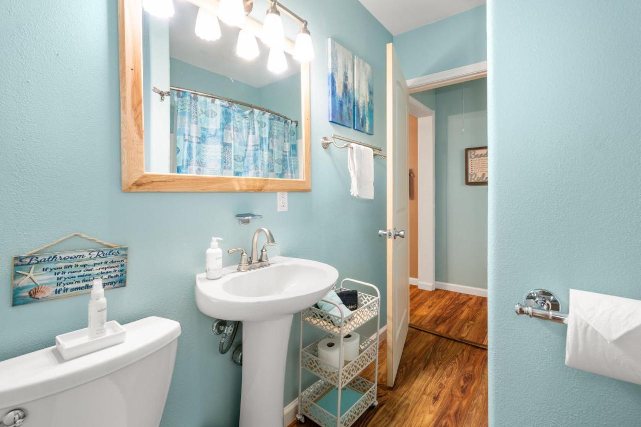 1 Min To Beach Ocean Breeze 3Br Fast Wifi Galveston Dış mekan fotoğraf